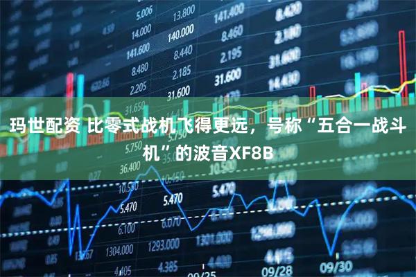 玛世配资 比零式战机飞得更远，号称“五合一战斗机”的波音XF8B
